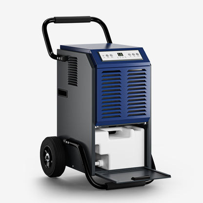 50L Industrial Dehumidifier Commercial Heavy Duty Moisture Extractor with Timer