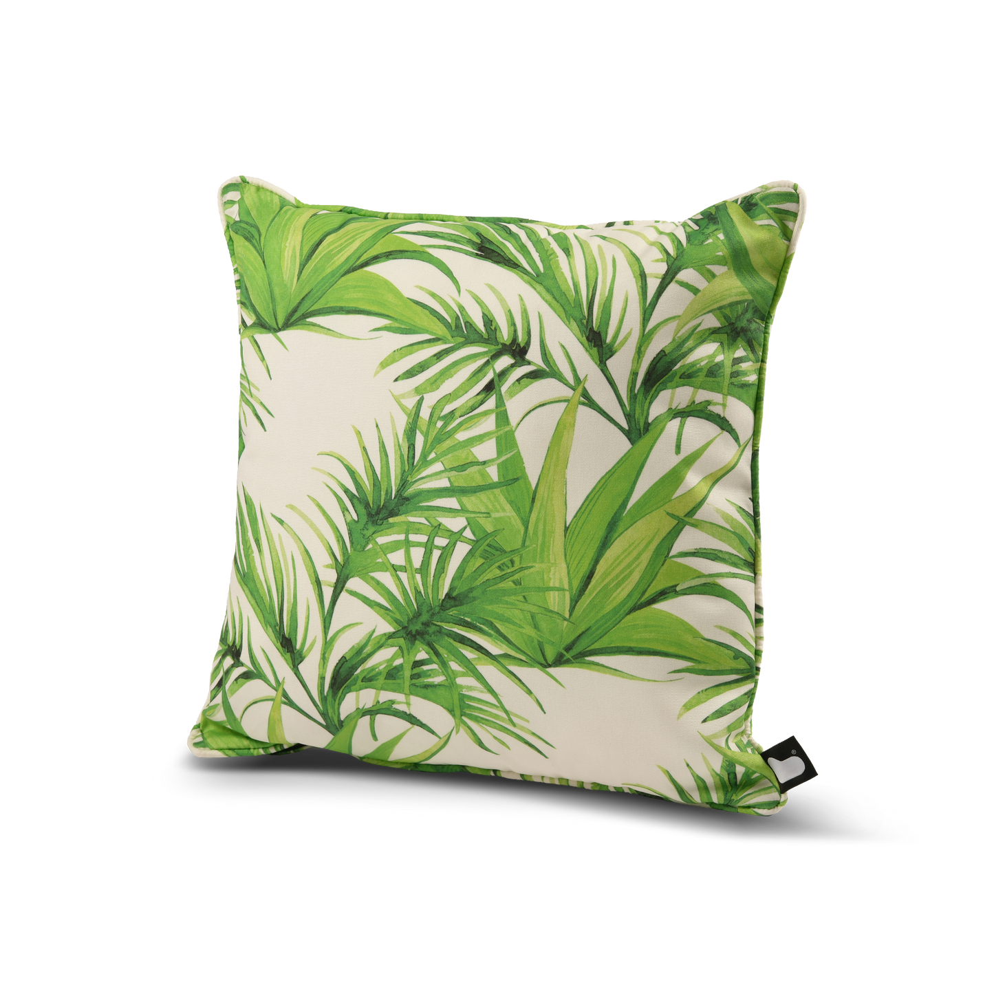 Outdoor Decorative Cushion – Palm Print | UV-Resistant, Water-Resistant | Made in UK