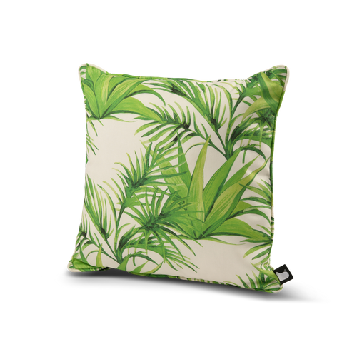 Outdoor Decorative Cushion – Palm Print | UV-Resistant, Water-Resistant | Made in UK